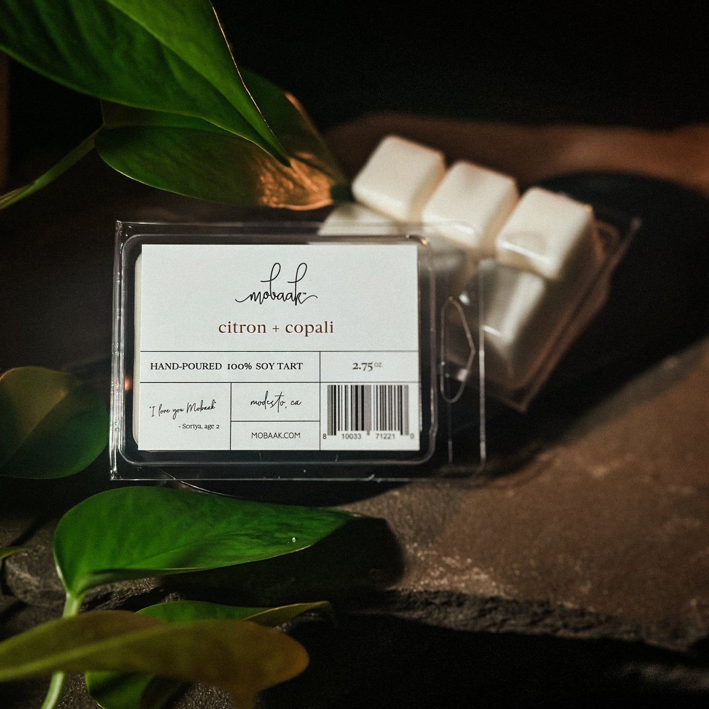 Citron + Copali Wickless Tart Mobaak Aromatherapy Shoppe
