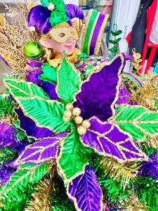 Digital Download: Festive Mardi Gras Jester Centerpiece Tutorial | PDF + Video Link | DIY Craft Tutorial