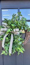 Load image into Gallery viewer, Everyday Greenery Wreath - 26&quot;x21&quot; Faux Greenery Door Decor