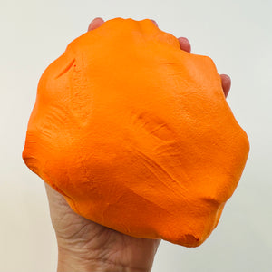 Orange Air Dry Lightweight Foam Clay