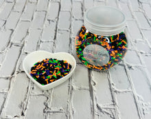 Load image into Gallery viewer, 150g Halloween Themed Polymer Clay Sprinkle Mix - Perfect for Fake Bakes, Clay Art, Slime - Spooky, Mysterious, and Festive