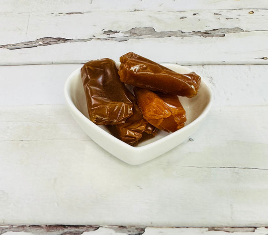 Handmade Fake Realistic Resin Caramel Candy Pieces - Ideal for Fake Baking, Clay Art, and Photography Props-6 pieces per bag