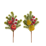 Iced Fruit Greenery Spray 16" Set of 2-F4602623 RAZ Imports