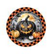 Jack-O-Lantern Halloween Sign 12 Inch Wreath Accent-MD1893M5 Craig Bachman