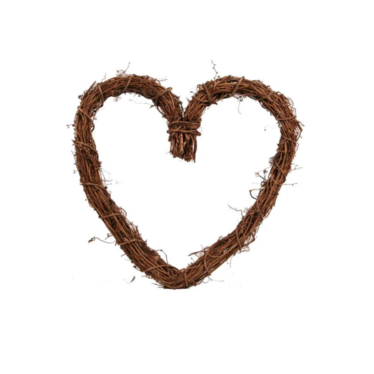 18 Inch Vine Heart Wreath | Rustic Grapevine Craft Base-KG2683 Craig Bachman