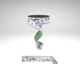 Magnolia Wired Ribbon 1.5" x 10yd | Designer Floral Craft Ribbon-LX101427 Craig Bachman