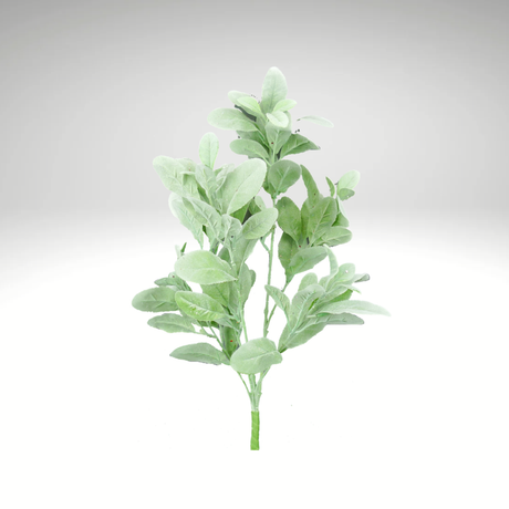 23" Artificial Lamb's Ear Bush – Faux Greenery Stems for Wreaths, Centerpieces & Farmhouse Decor-13388GN Pioneer Imports