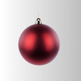 Matte Burgundy Ornament Ball 150mm Christmas Decor-XH100705 Craig Bachman