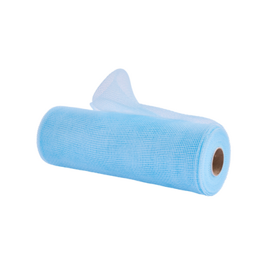 Light Blue Deco Mesh Roll 10