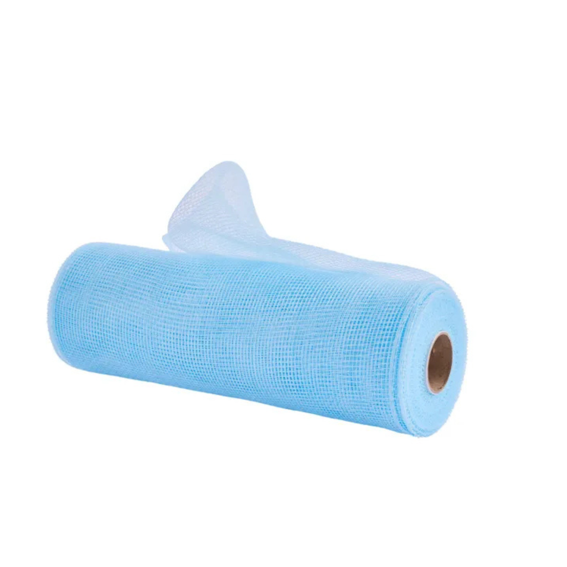 Light Blue Deco Mesh 10 Inch x 10 Yard for Wreaths, Bows and Craft Projects Craig Bachman