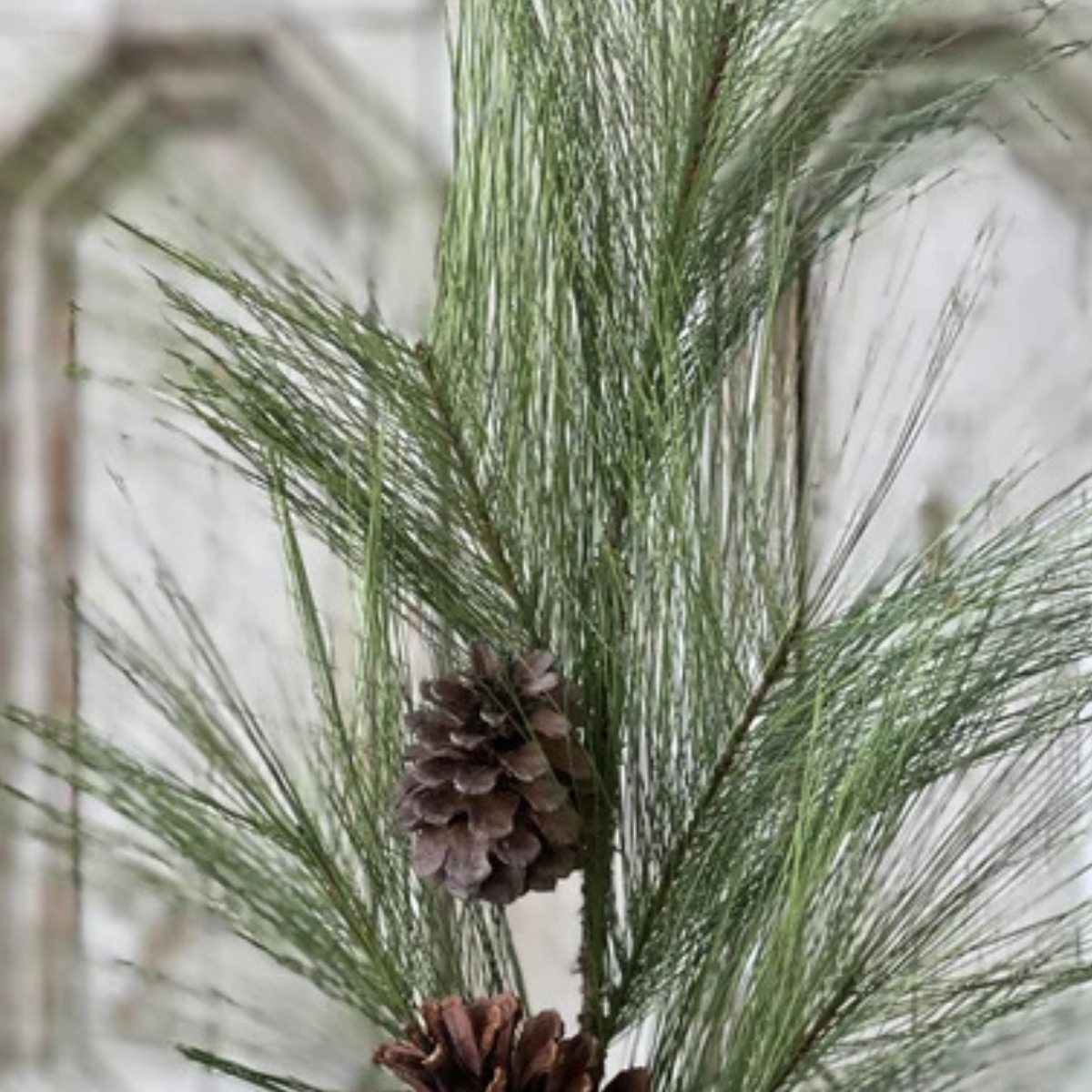 30" Loft Needle Pine Pick | Christmas Greenery Filler Stem | 30" Pick-XLA23150 Lancaster & Vintage