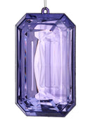 MTX67416 9" Acrylic Emerald Cut Precious Gem Ornament - Choose from 5 Stunning Colors Regency