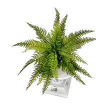 Load image into Gallery viewer, 15&quot; Artificial Green Maidenhair Fern Bush - Faux Greenery for Arrangements - TCT Crafts - PF1702