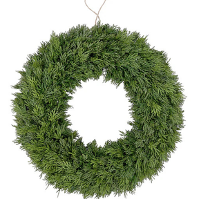 Juniper Wreath | Everyday Greenery Door Decor | 21" Wreath-FF0017 Craig Bachman