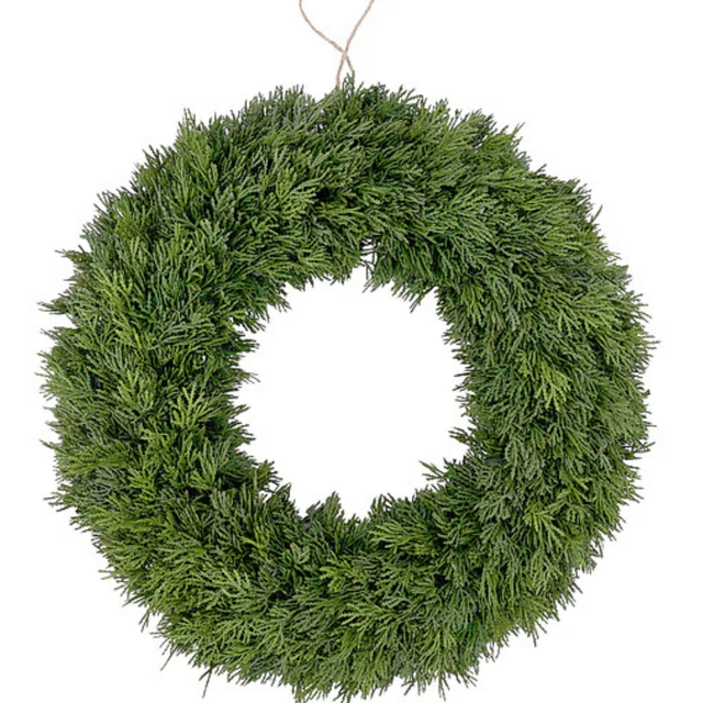 Juniper Wreath | Everyday Greenery Door Decor | 21" Wreath-FF0017 Craig Bachman