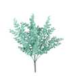 Mint Green Glitter Eucalyptus Bush – Shimmery Artificial Greenery for Floral Designs & Wreaths-86385MINT Liberty Floral