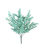 Mint Green Glitter Eucalyptus Bush – Shimmery Artificial Greenery for Floral Designs & Wreaths-86385MINT Liberty Floral