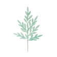 Mint Green Glitter Bay Leaf Spray – 32" Artificial Leaf Stem-XS235355 Craig Bachman