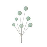 Mint Green Glitter Sugar Ball Spray 21" – Candyland Christmas Tree Pick-MTX75905MIGR Regency