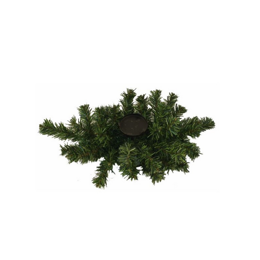 24-Inch Mixed Pine Candle Ring Swag – Rustic Centerpiece Greenery for Holiday Table Decor - Versatile Supply for DIY Holiday Centerpieces Sims Pottery