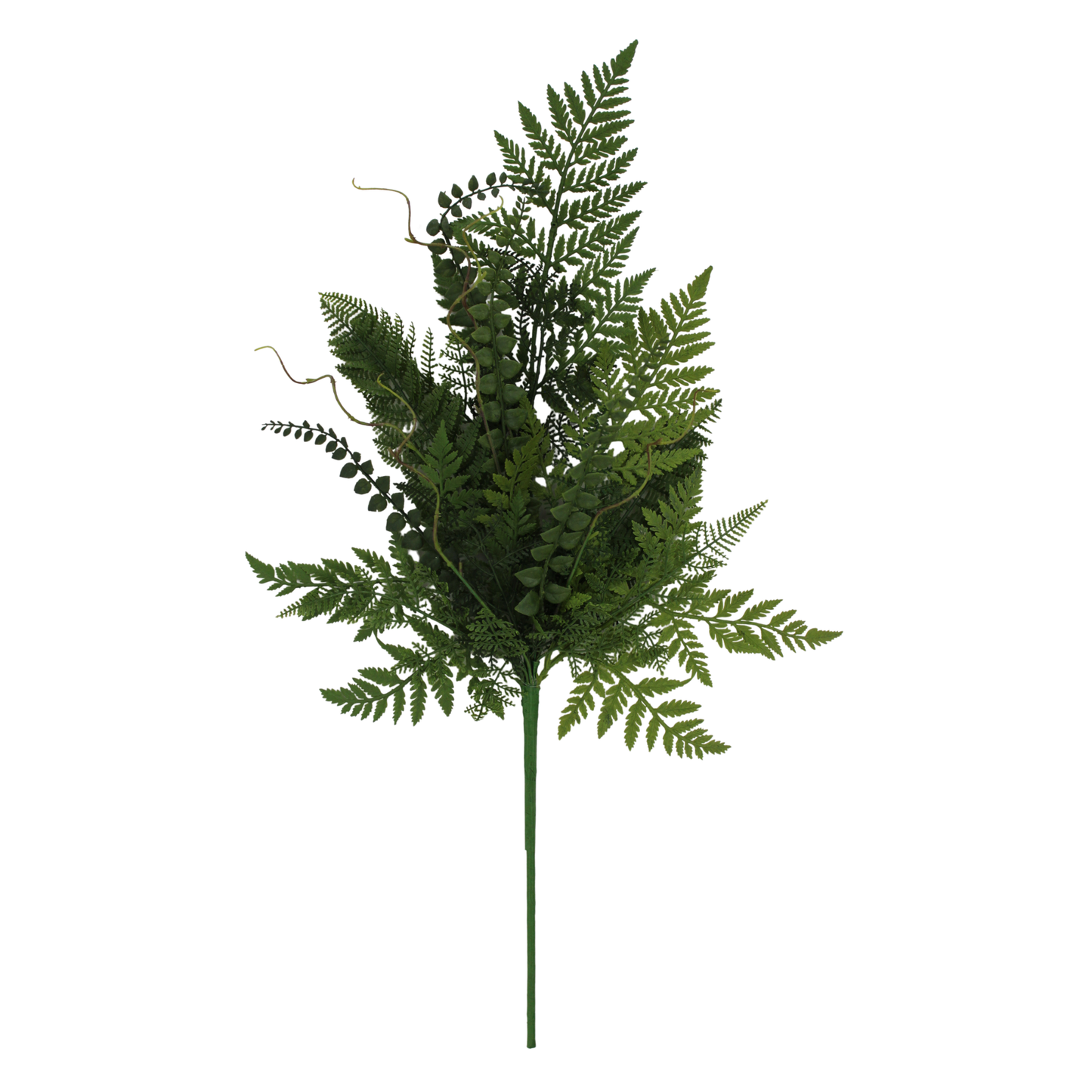28 Inch Artificial Mixed Fern Spray for Wreaths and Arrangements-23168 Golden Bell