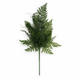 28 Inch Artificial Mixed Fern Spray for Wreaths and Arrangements-23168 Golden Bell