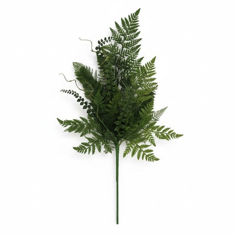 28 Inch Artificial Mixed Fern Spray for Wreaths and Arrangements-23168 Golden Bell