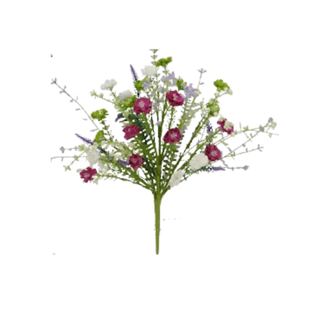 Mixed Wildflower Paper Leaf Bush-63908 Golden Bell