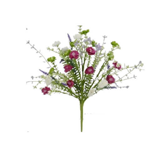 Mixed Wildflower Paper Leaf Bush-63908 Golden Bell