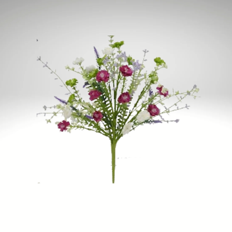 Mixed Wildflower Paper Leaf Bush-63908 Golden Bell