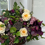 Moody Fall Centerpiece in Wooden Dough Bowl for Table Decor TCT Crafts