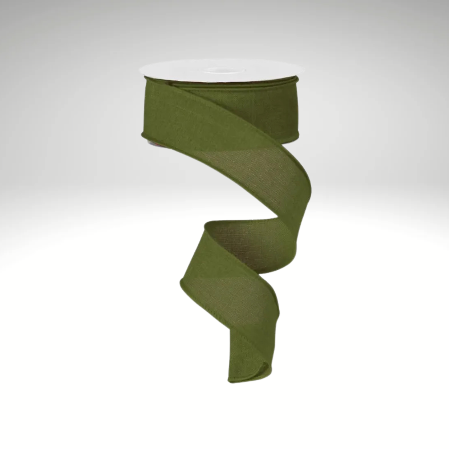 Royal Burlap Wired Ribbon 1.5"x10yd -Moss Green-RG127852 Craig Bachman