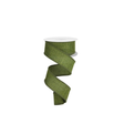 Moss Green Burlap Ribbon 1.5 Inch x 10 Yards-RG121152 Craig Bachman