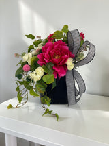 Pink Peony Floral Wall Pocket for Mother’s Day Realtor and New Home Gift TCT Crafts