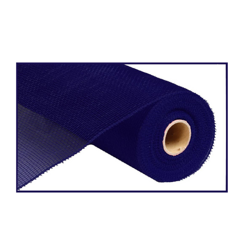 Navy Blue Deco Mesh Roll 10