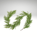 9' Artificial Norfolk Pine Garland – Christmas Greenery for Mantels & Staircases Select Artificials