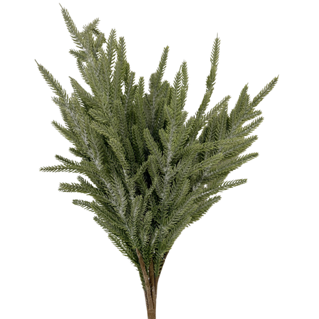 Norfolk Pine Bush | Natural Greenery Filler Stem | 22" Bush-65889 Golden Bell