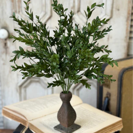 Nottswood Leaves Bush | Lush Everyday Greenery | 18" Foliage Bush-XVP9860 Lancaster & Vintage