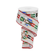 Nutcracker Christmas Ribbon | Wired Christmas Nutcracker Ribbon | 2.5" x 10yd-RGA134327 Craig Bachman