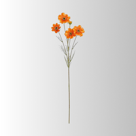 31" Orange Cosmos Spray for Fall Floral Arrangements-5357-OG Select Artificials
