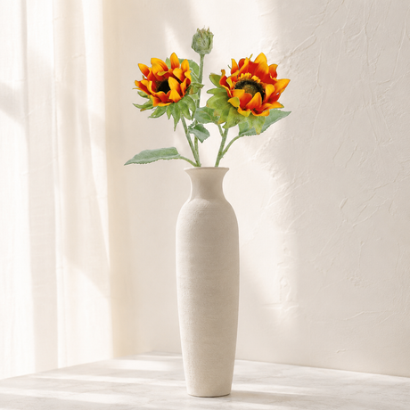 18" Orange Rust Sunflower Spray for Fall Arrangements-5312-OGRT Select Artificials