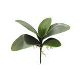 12 Inch Artificial Orchid Leaves Bush for Floral Arrangements and Planters-58806 Golden Bell