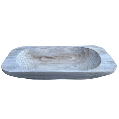 Natural Wood Dough Bowl – 20