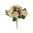 23" Cream Peony & Hydrangea Bush – Full Mixed Floral Bush for Arrangements-20137-CR Golden Bell