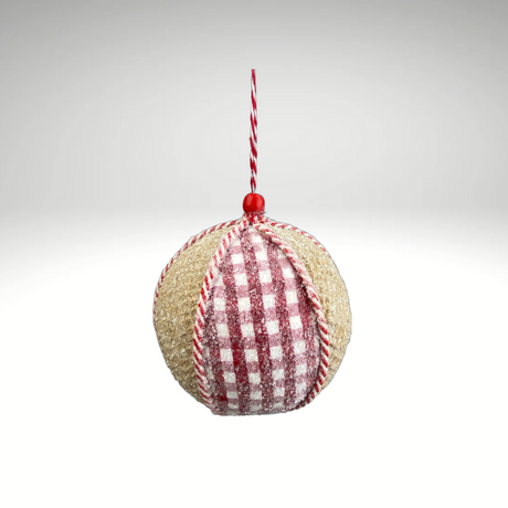 Peppermint Gingerbread Ornament – 5" Christmas Foam Ball Candy Decor-85780BA5 Liberty Floral