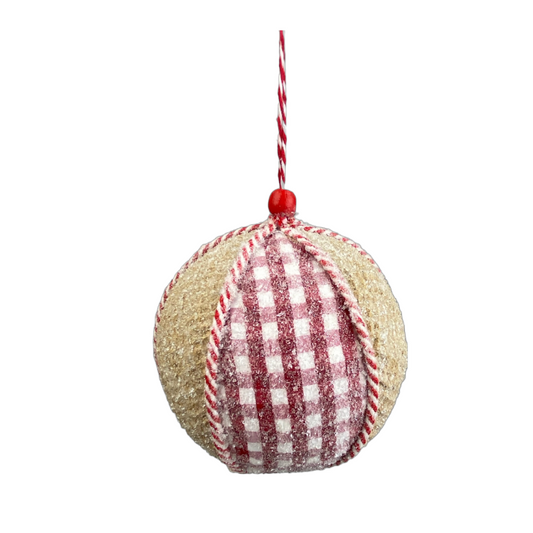 Peppermint Gingerbread Ornament – 5" Christmas Foam Ball Candy Decor-85780BA5 Liberty Floral