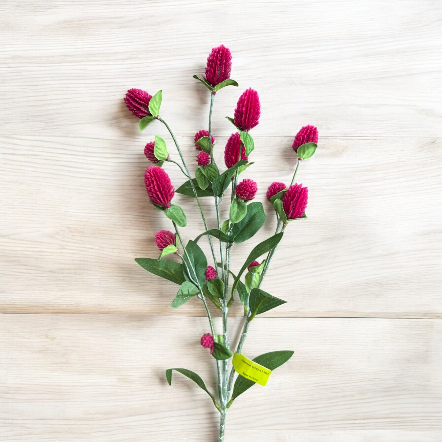 27'' Artificial Globosa Spray - 7 Stems for Floral & Home Decor