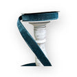 Luxurious Farrisilk 1" x 10 yd Dark Teal Velvet Wired Ribbon | Premium Holiday Craft Supply-RA008-19 Farrisilk