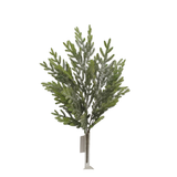Pine Bush Bundle x5 | Frosted Tip Greenery Filler | 21" Bush-32253 Golden Bell