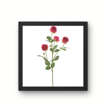 Load image into Gallery viewer, 28&quot; Artificial Pink Camellia Rose Spray | Lifelike Faux Floral Stem for Arrangements